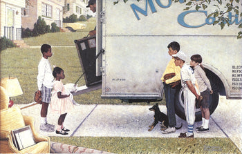 Norman Rockwell Moving In 