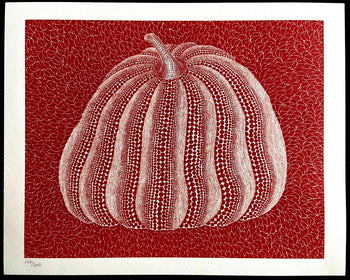 Yayoi Kusama Lithograph Mori Art Museum Coa