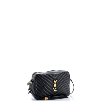 Saint Laurent Lou Camera Bag Matelasse Chevron Leather Small