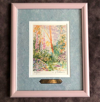 Richard Nahmias Lithograph Jardins De France
