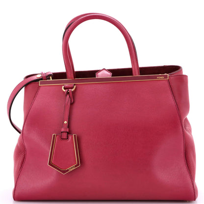 Fendi 2Jours Bag Leather Medium