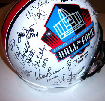 Roger Staubach,Steve Young,Franco Harris 29 Sigs