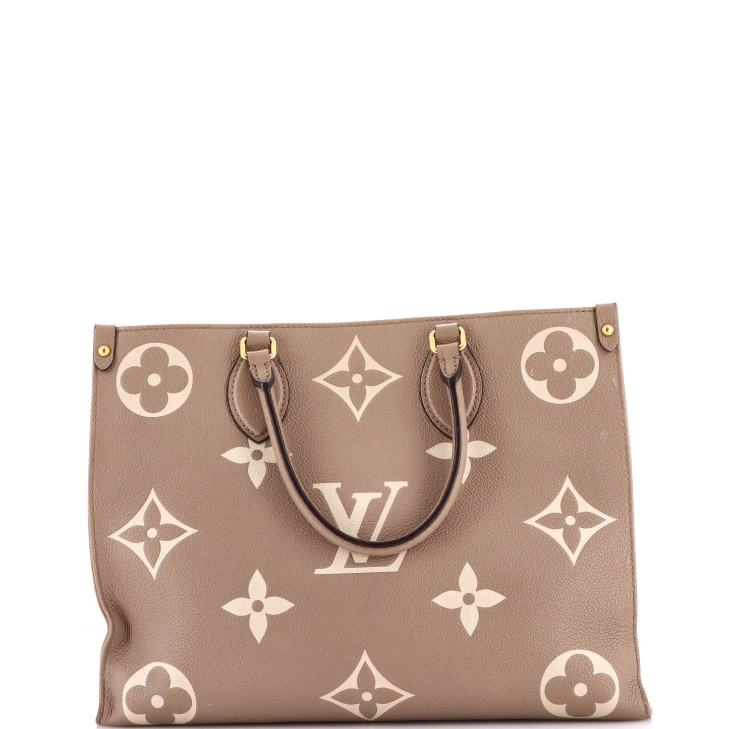 Louis Vuitton Onthego Tote Bicolor Monogram Empreinte Giant Mm