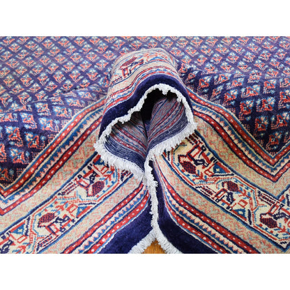 6'1"X11'4" Semi Antique Seravan All Over Botteh Design Wide Runner Rug