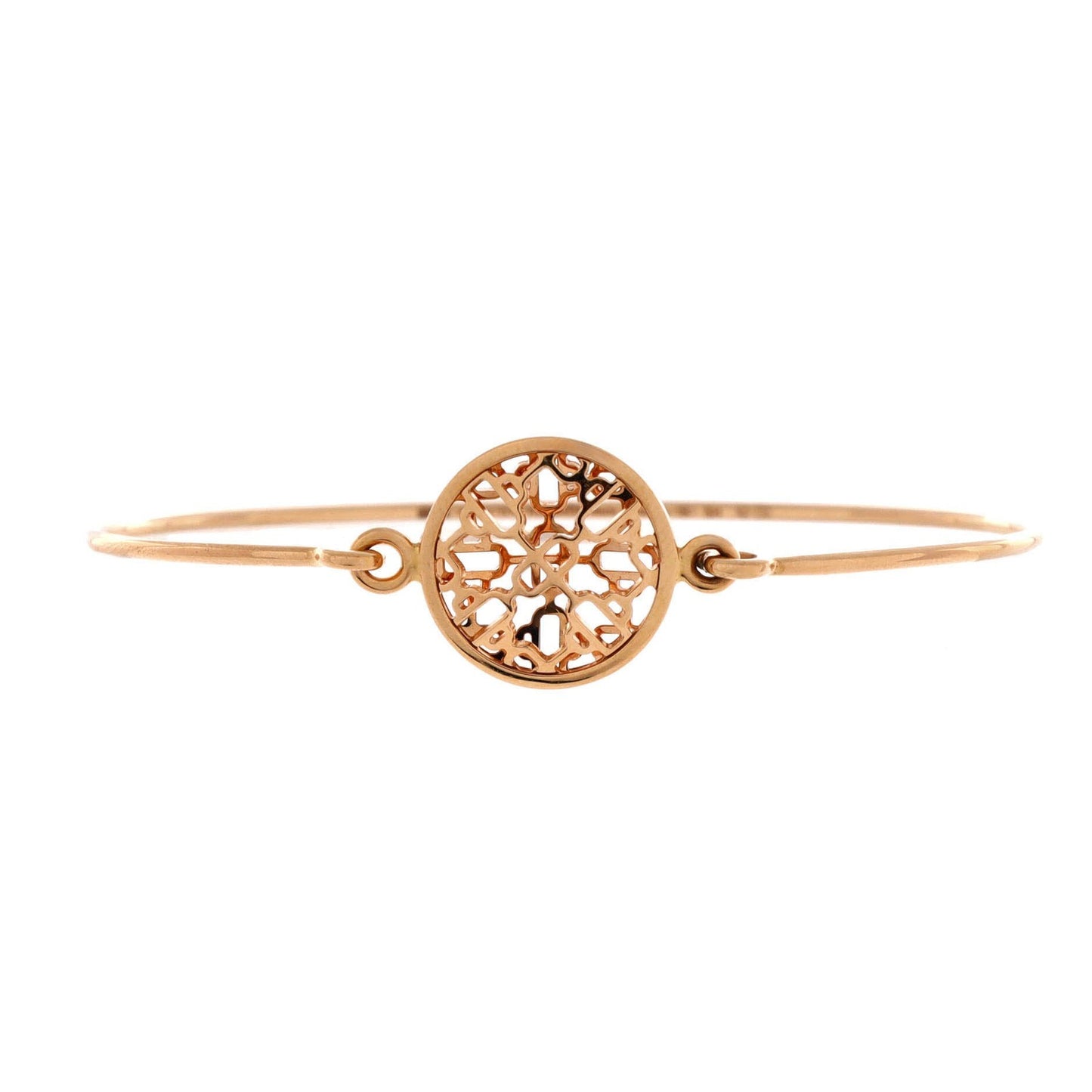 Hermes Chaine D'Ancre Passerelle Bracelet 18K Rose Gold