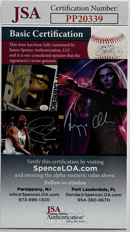 Michael J Fox Signed Marty Mcfly Signature Series Funko Pop #49 (Jsa)