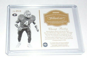 Champ Bailey 2020 Panini Flawless Game Used Dual