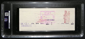 Al Davis Hof Signed/Autographed 8.5X3.5 Bank