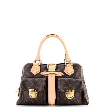Louis Vuitton Manhattan Handbag Monogram Canvas Gm