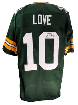 Jordan Love Signed/Auto Green Custom Football