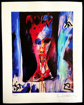 Paul Mccartney 'Eulogy To David Bowie' Lithograph 275Ex