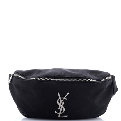 Saint Laurent Classic Monogram Belt Bag Canvas