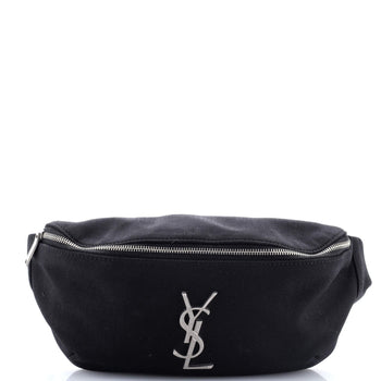 Saint Laurent Classic Monogram Belt Bag Canvas