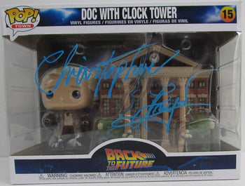 Christopher Lloyd Autographed Funko Pop #15 Doc
