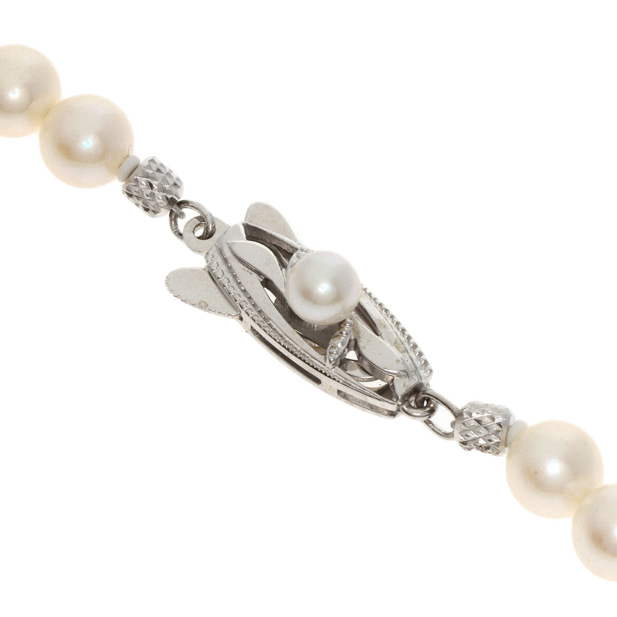 Mikimoto   Pendant Top Pearl Pearl Silver