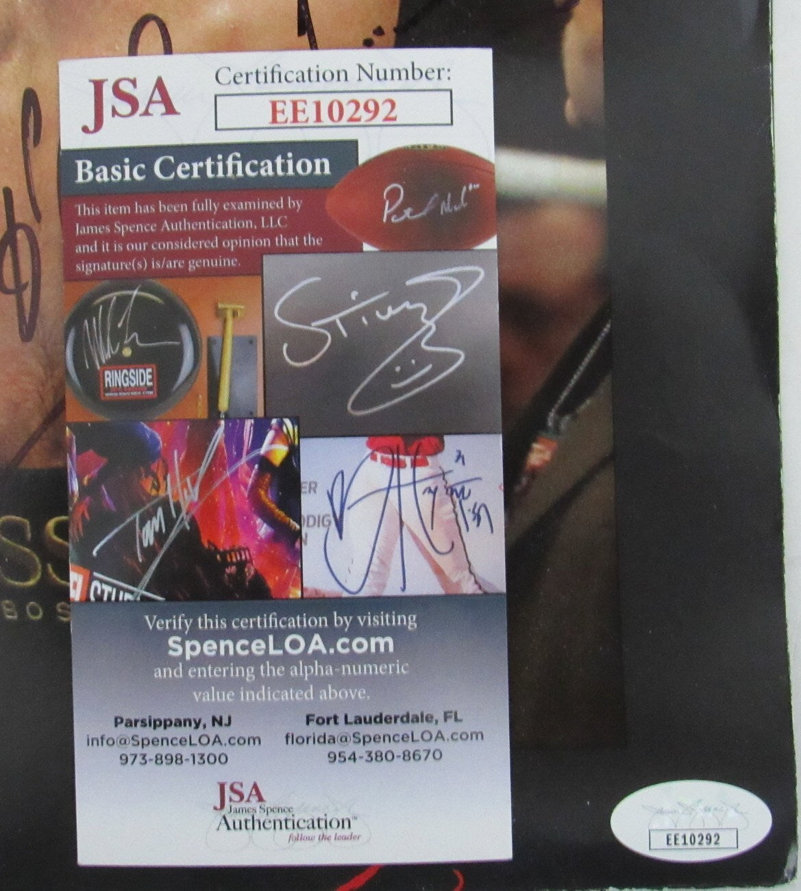 Wladimir Klitschko/Vitali Klitschko Dual-Signed/Auto Calendar Page Jsa 158251