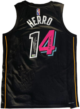 Tyler Herro Autographed Miami Heat Mashup Jersey
