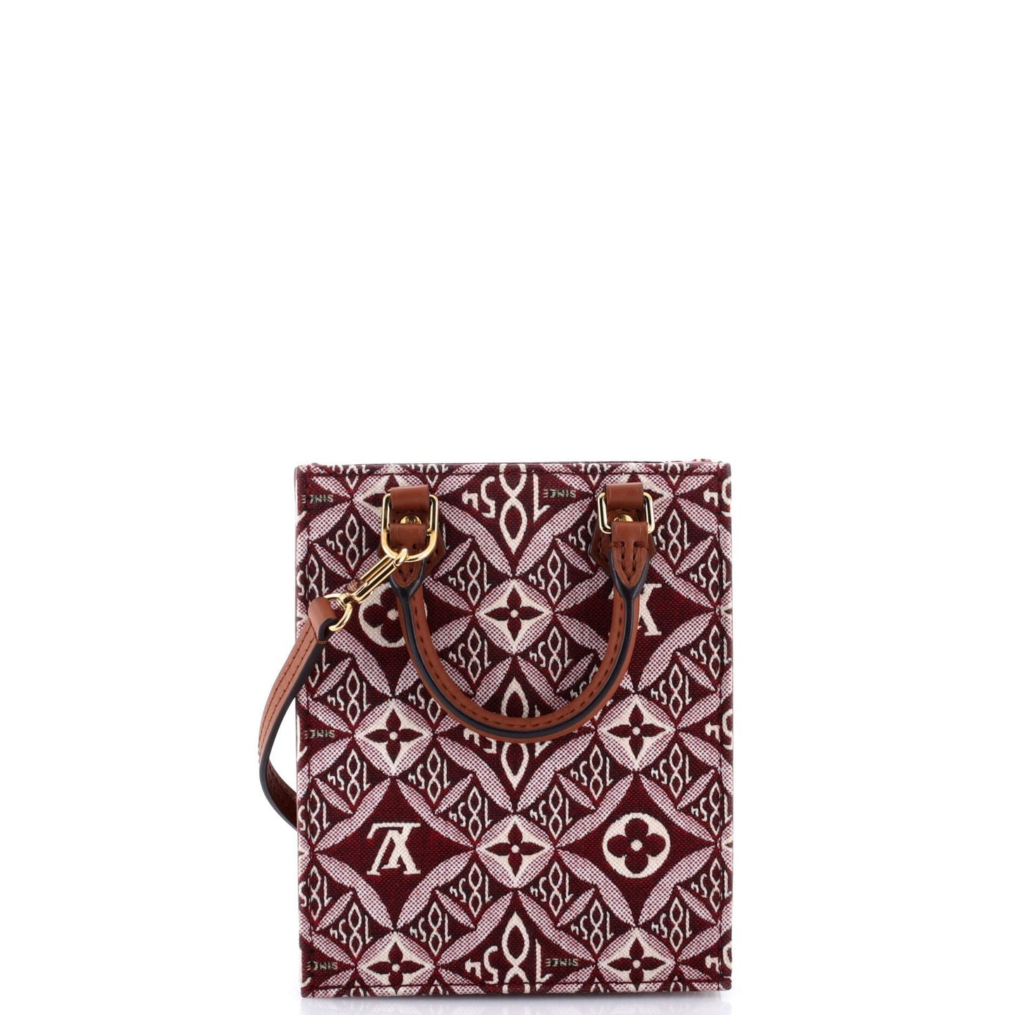 Louis Vuitton Petit Sac Plat Bag Limited Edition Since 1854 Monogram Jacquard