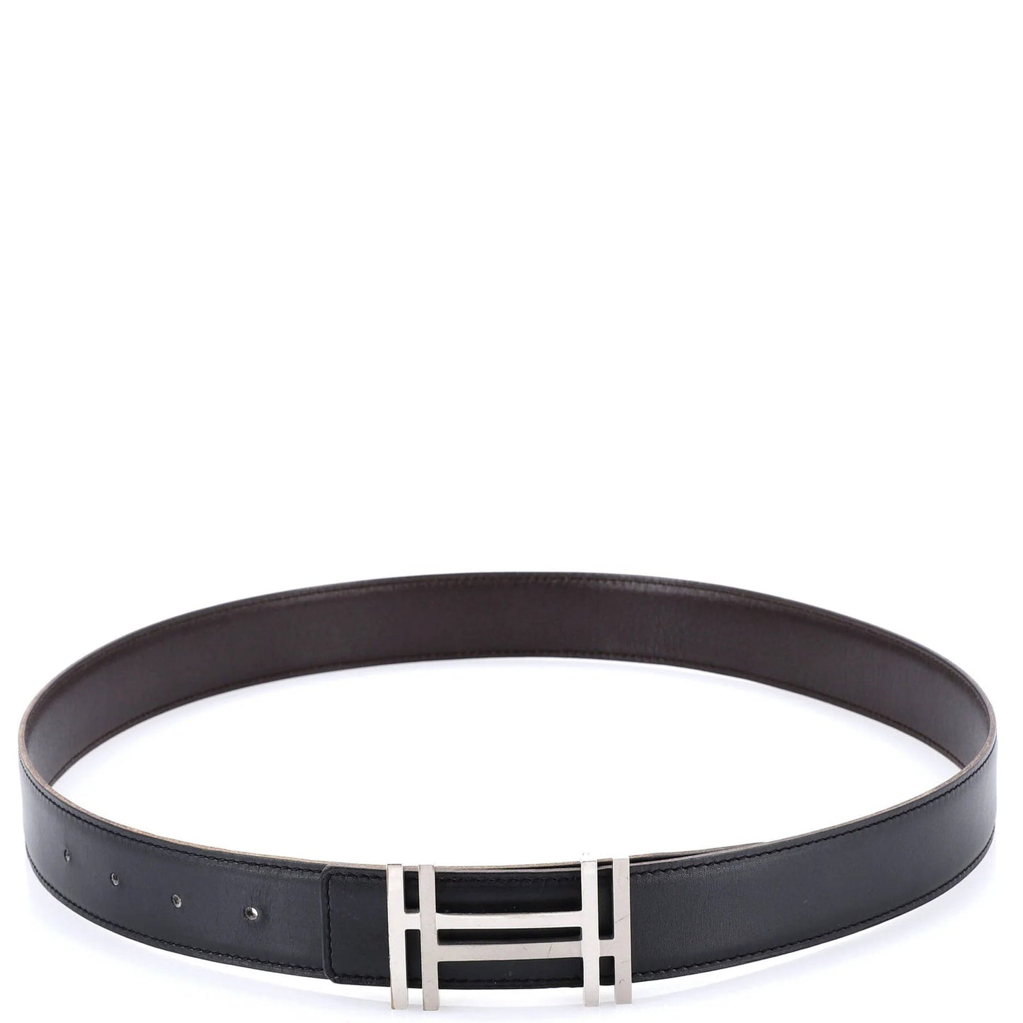Hermes H Au Carre Reversible Belt Leather Medium