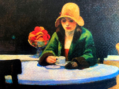 Edward Hopper Lithograph Certified Coa Signature And Stamp (Wayne Thiebaud)