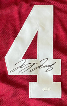 Jerry Jeudy Autographed Alabama Custom Jersey