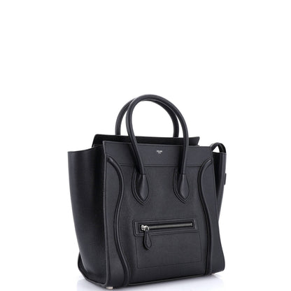 Celine Luggage Bag Grainy Leather Mini
