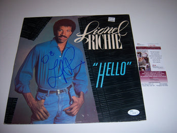 Lionel Richie Hello,Grammy Winner Jsa/Coa Signed