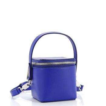 Salvatore Ferragamo Gancicni Top Handle Vanity Case Leather Micro