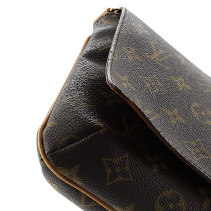 Louis Vuitton Musette Tango Handbag Monogram Canvas