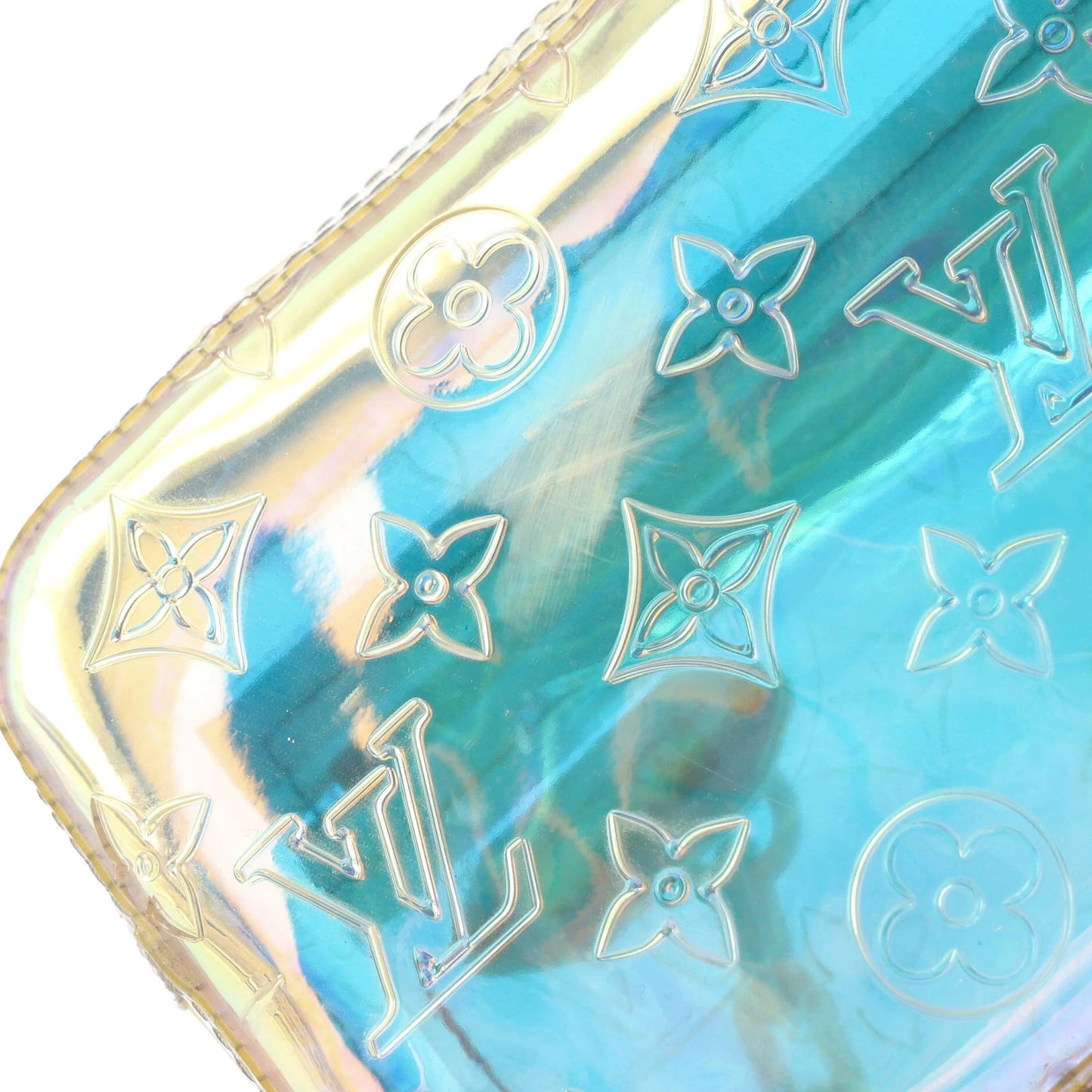 Louis Vuitton Pochette Volga Limited Edition Monogram Prism Pvc