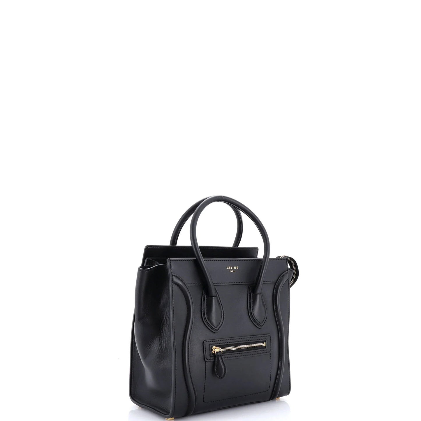 Celine Luggage Bag Smooth Leather Micro