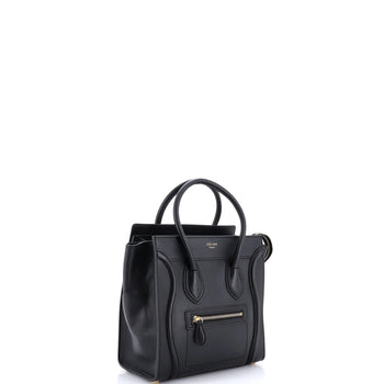 Celine Luggage Bag Smooth Leather Micro