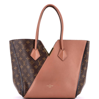 Louis Vuitton Kimono Handbag Monogram Canvas And Leather Mm