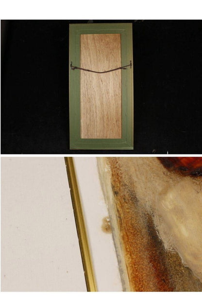 Emilija Pasagic (Canadian) Original Oil Painting Signed Framed Abstract Art