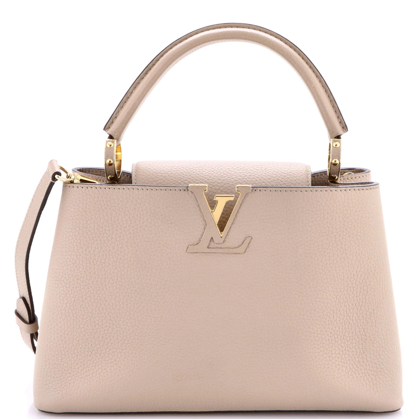 Louis Vuitton Capucines Bag Leather Mm