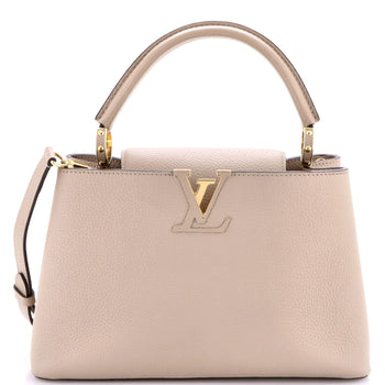 Louis Vuitton Capucines Bag Leather Mm