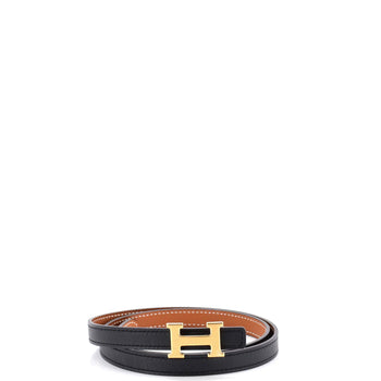 Hermes Constance Reversible Belt Leather Extra Thin