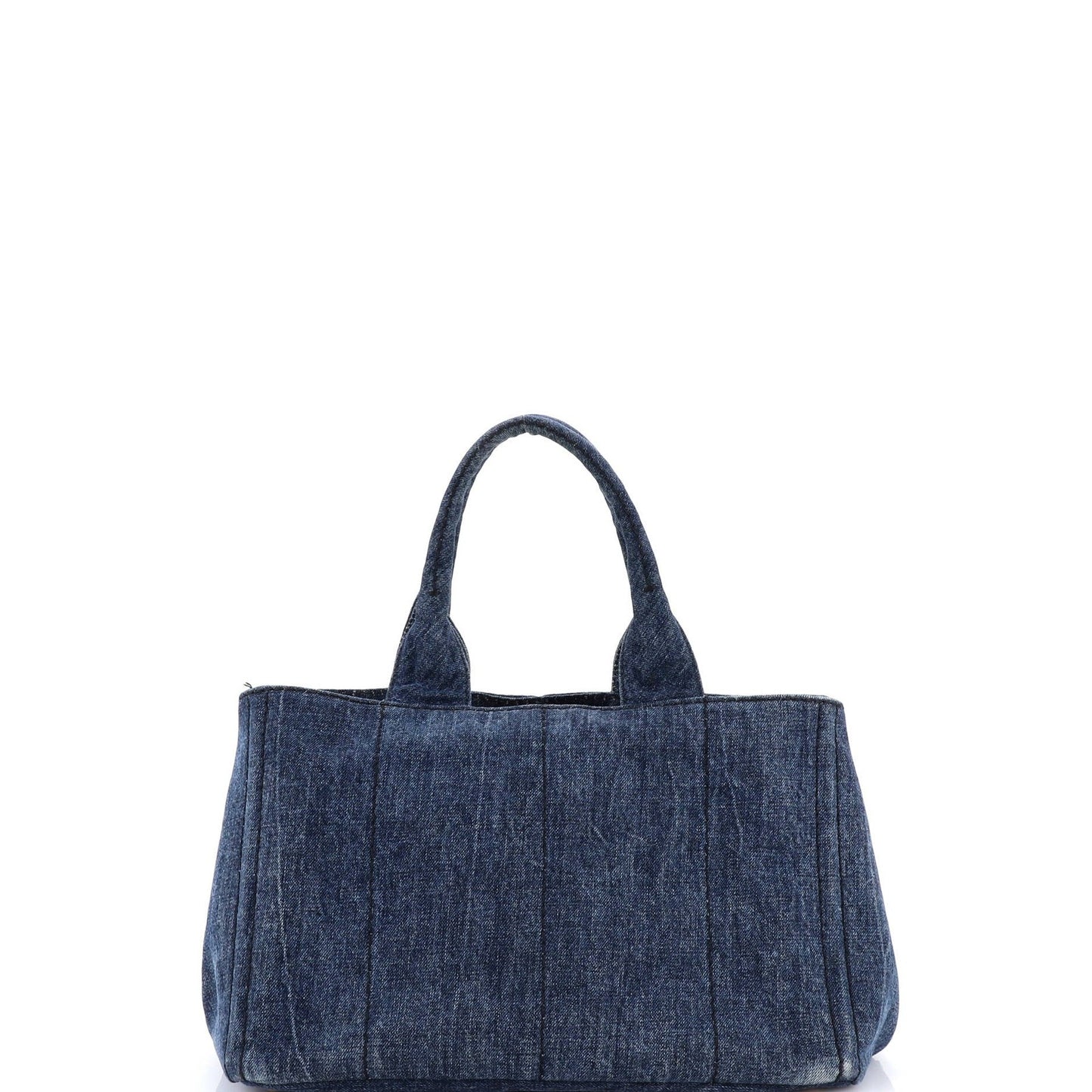 Prada Canapa Tote Denim Small