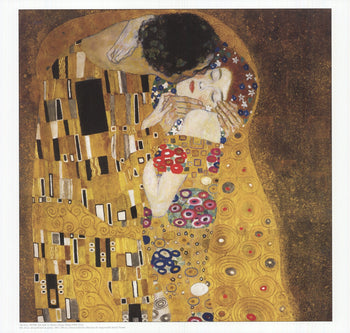 Gustav Klimt The Kiss 