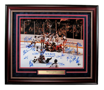 1980 Miracle On Ice Team Signed(18 Signatures)