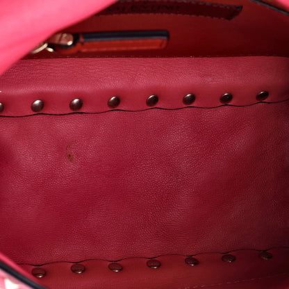 Valentino Garavani Rockstud Spike Flap Bag Quilted Leather Medium