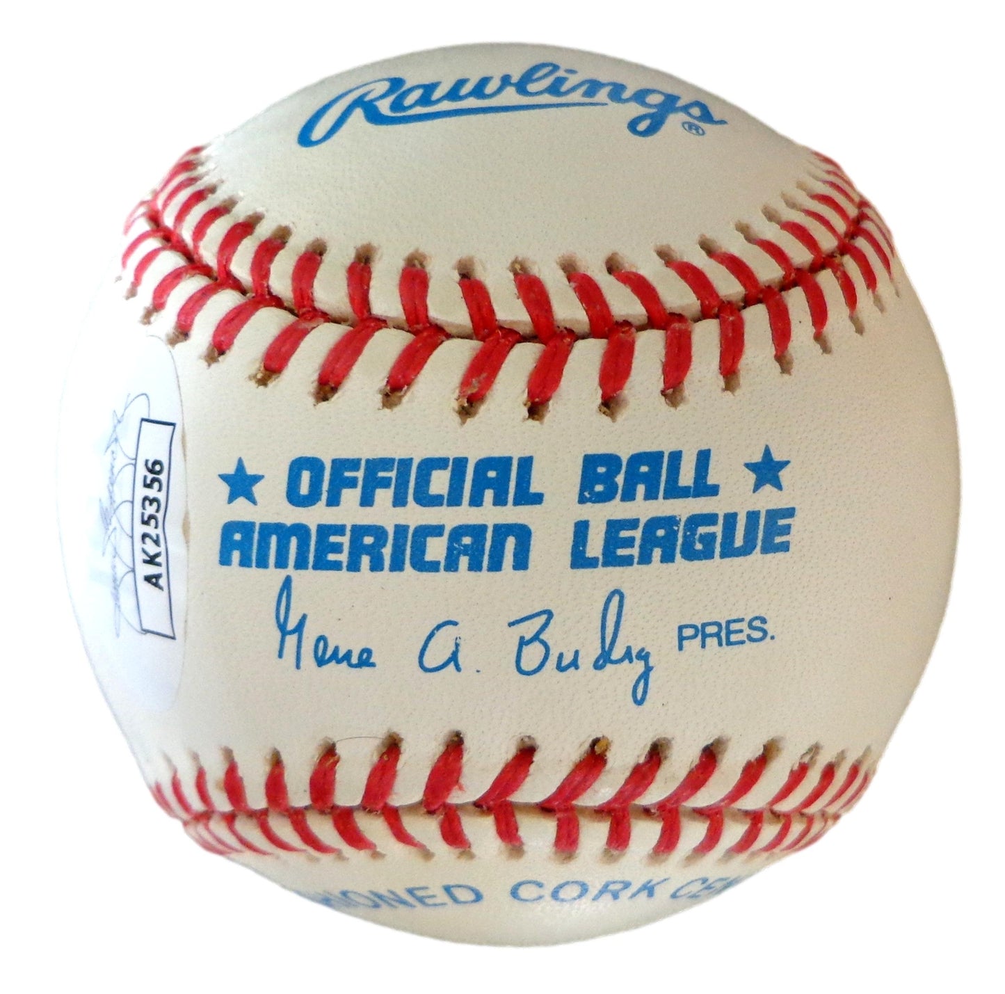 Wiley Griggs Autographed Oal Baseball Negro League Black Barons Jsa 179587