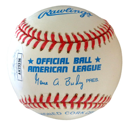 Wiley Griggs Autographed Oal Baseball Negro League Black Barons Jsa 179587