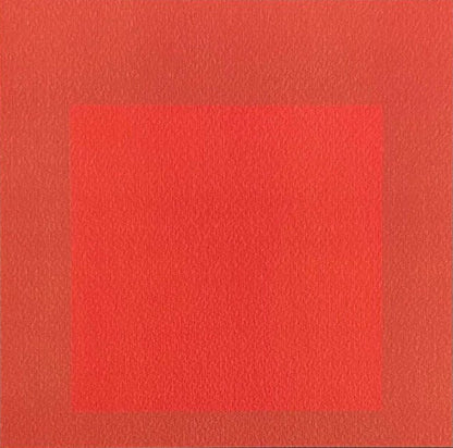 Josef Albers Lithograph Coa Signed Op Numbered By Hand Stamped