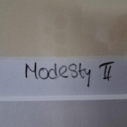 Itzchak Tarkay "Modesty Ii" Signed Limited Edition Lithograph 181/300 Framed