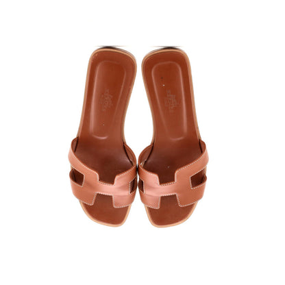 Hermes Women'S Oran Sandals Leather