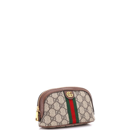 Gucci Ophidia Cosmetic Case Gg Coated Canvas Medium