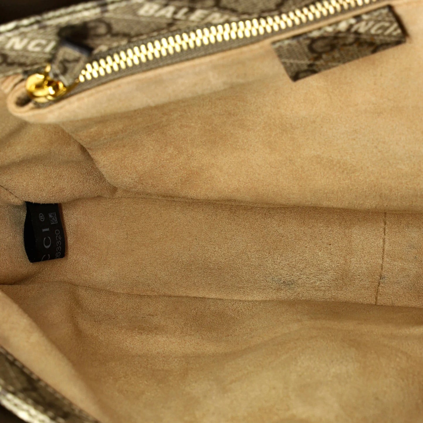 Gucci X Balenciaga The Hacker Project Horsebit 1955 Shoulder Bag Gg Coated