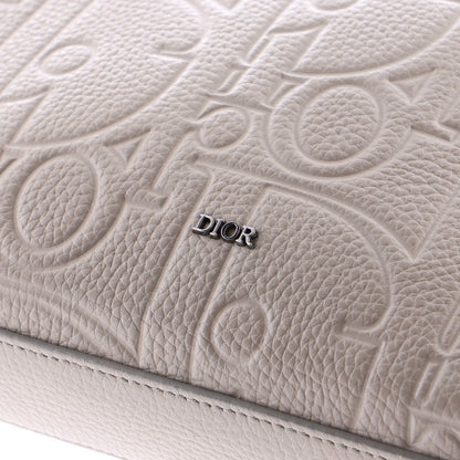 Christian Dior A5 Triangle Wristlet Pouch Gravity Leather