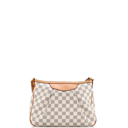 Louis Vuitton Siracusa Handbag Damier Pm
